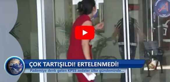 Pademiye denk gelen 'KPSS zedeler' ülke gündeminde